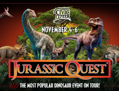 JURASSIC QUEST, NATION’S BIGGEST DINOSAUR EXPERIENCE, MIGRATES TO THE BAYOU – TICKETS ON SALE NOW