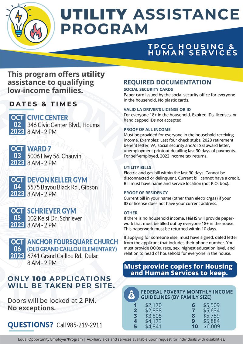 Apply for LiHEAP Utility & Water Assistance Program Barry P