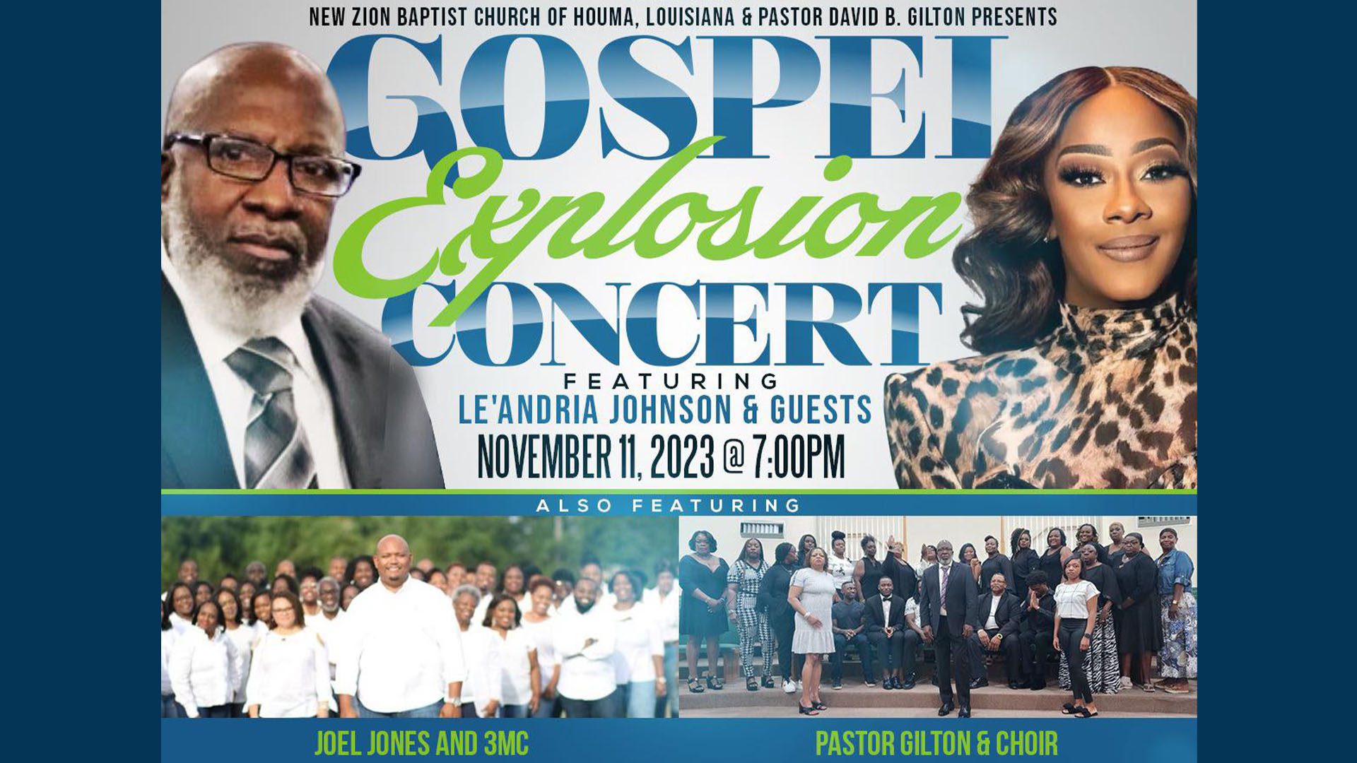 Tickets on Sale for the Gospel Explosion Concert featuring Le’Andria