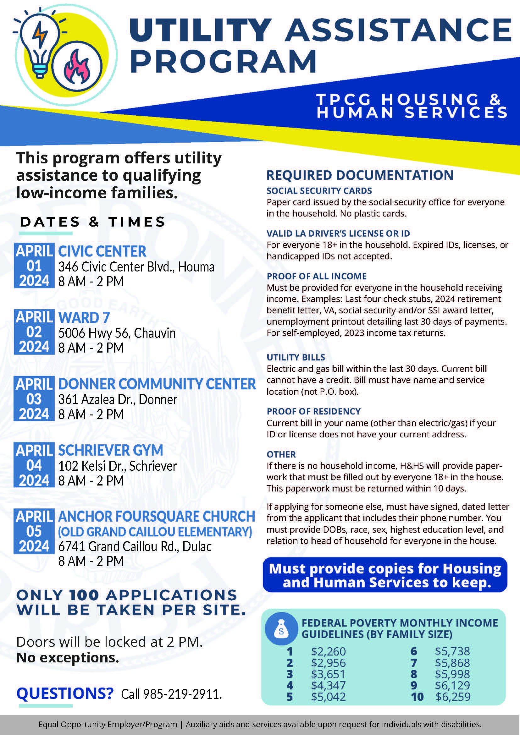 Utility Assistance Program