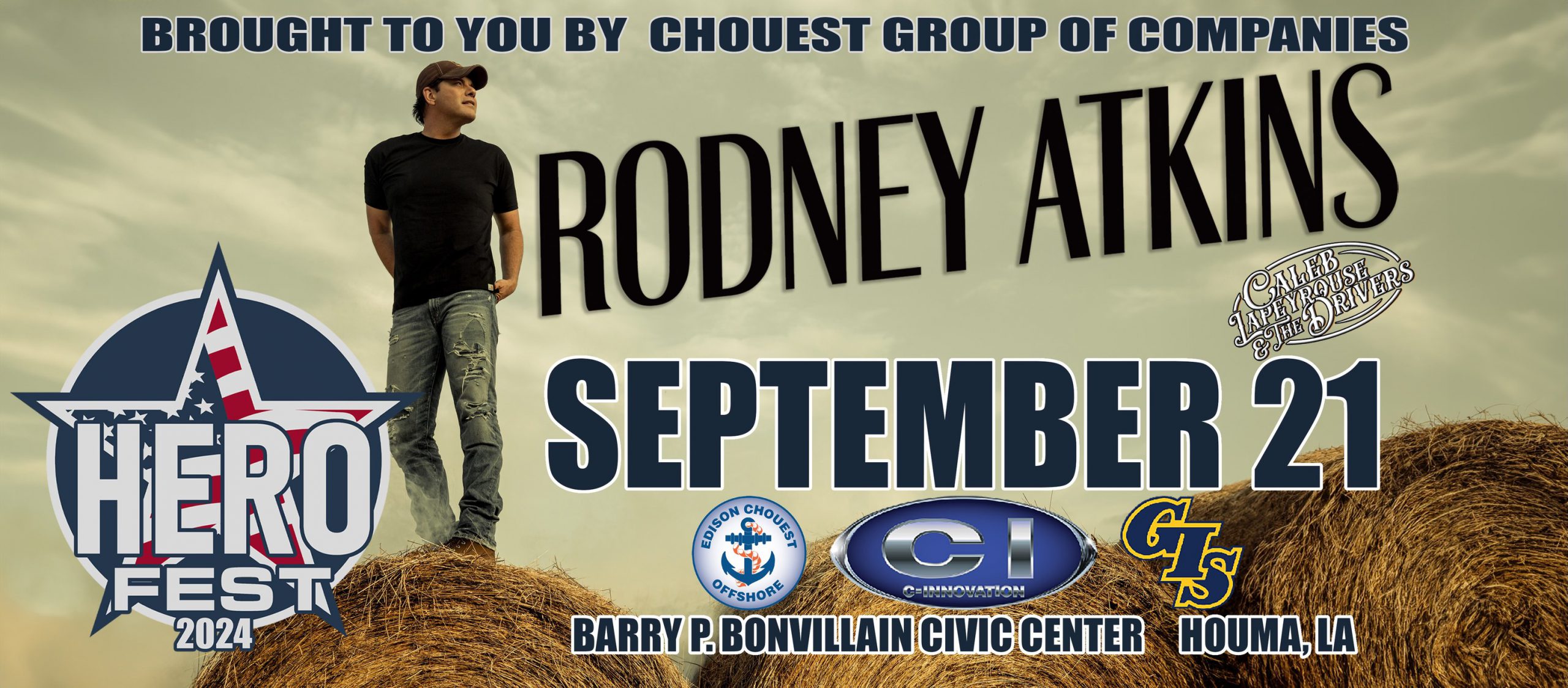 HERO FEST 2024 Coming Sept 212223 Barry P. Bonvillain Civic Center